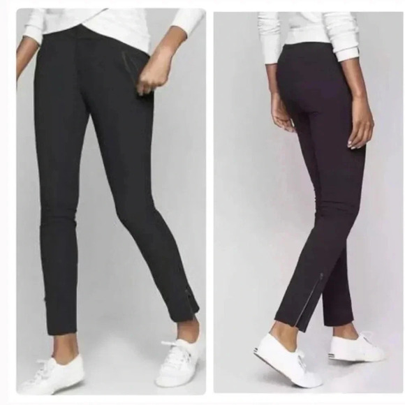 Athleta Pants - Athleta Wander Stash Skinny Mid Rise Black Pants Size 2